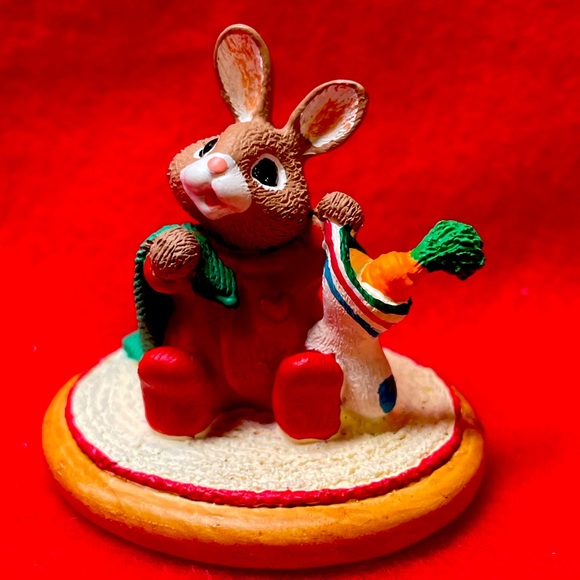 Baby Bunny with Stocking Tender Touches by Hallmark - Picture 1 of 5